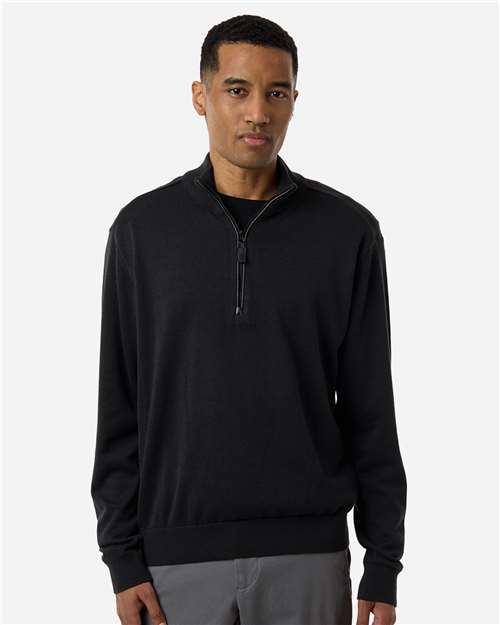 Men's New Classics Quarter-Zip Sweater — Black
