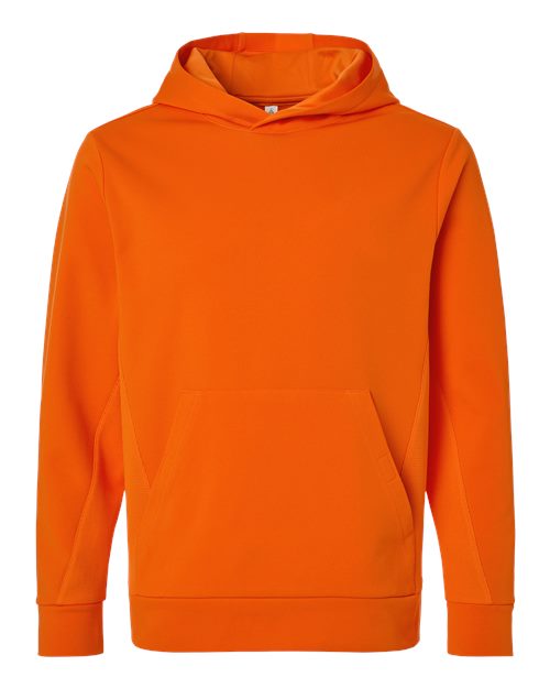 Unisex Squad Hooded Tech Fleece Pullover — Sport Orange