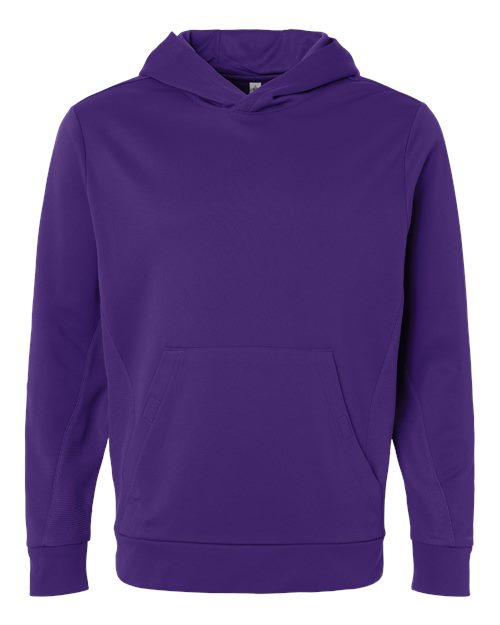 Unisex Squad Hooded Tech Fleece Pullover — Sport Purple