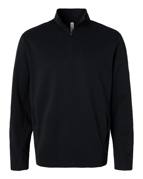 Unisex Squad Cadet Quarter-Zip Tech Fleece Pullover — Black