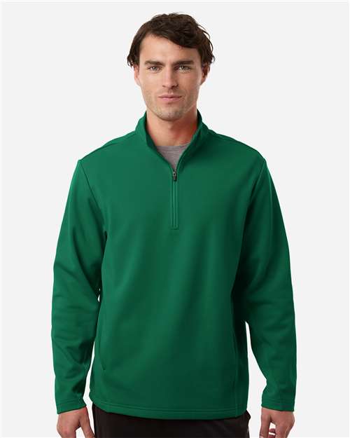 Unisex Squad Cadet Quarter-Zip Tech Fleece Pullover — Sport Forest