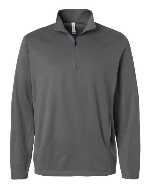 Unisex Squad Cadet Quarter-Zip Tech Fleece Pullover — Sport Graphite