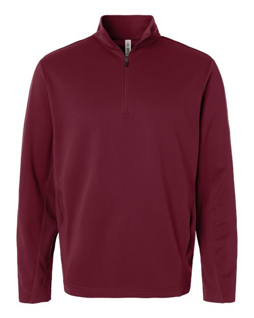 Unisex Squad Cadet Quarter-Zip Tech Fleece Pullover — Sport Maroon