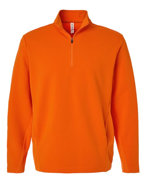 Unisex Squad Cadet Quarter-Zip Tech Fleece Pullover — Sport Orange