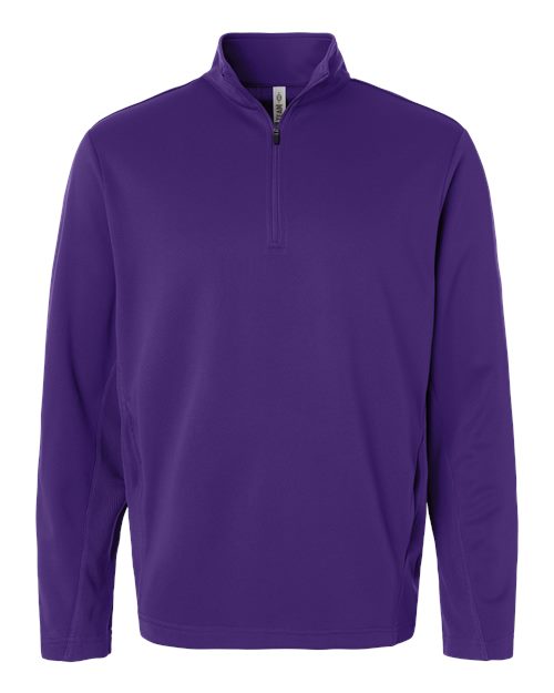 Unisex Squad Cadet Quarter-Zip Tech Fleece Pullover — Sport Purple