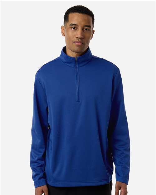 Unisex Squad Cadet Quarter-Zip Tech Fleece Pullover — Sport Royal