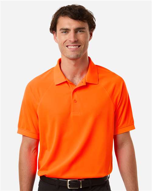 Men's Charge Snag and Soil Protect Polo — Safety Orange