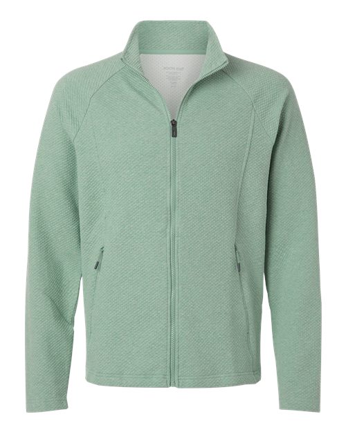 Men's Spirit Textured Full-Zip — Sage Green Heather