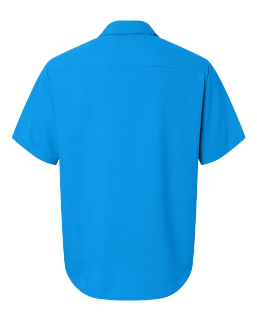 Men's UltraUVP Shoreline Short Sleeve Staff Shirt — Electric Blue