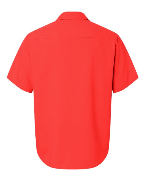 Men's UltraUVP Shoreline Short Sleeve Staff Shirt — Marina Red