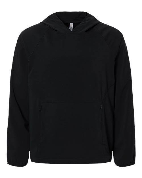 Men's UltraUVP Shoreline Long Sleeve Hooded Pullover — Black