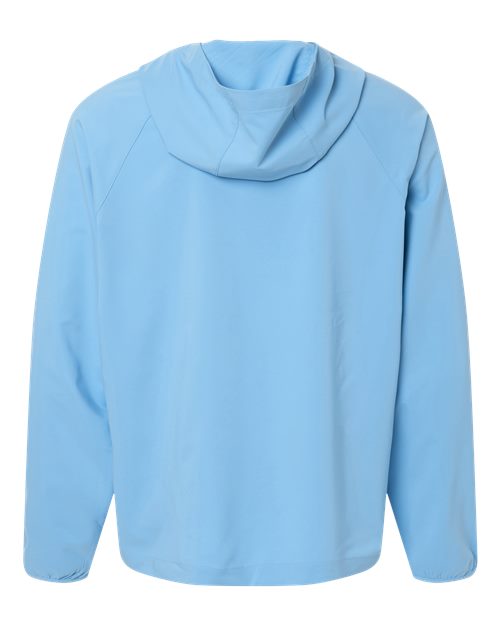 Men's UltraUVP Shoreline Long Sleeve Hooded Pullover — Columbia Blue