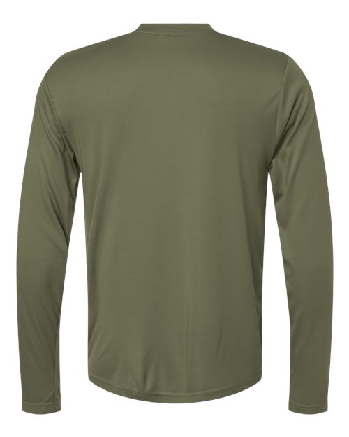 Unisex Capital Long Sleeve Performance T-Shirt — Military Green
