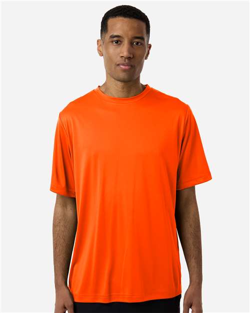 Unisex Capital Performance T-Shirt — Safety Orange