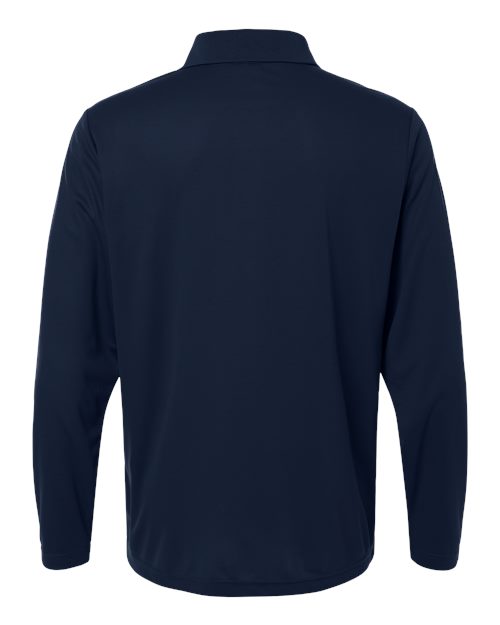 Men's Nova Performance Long Sleeve Pique Polo — Classic Navy