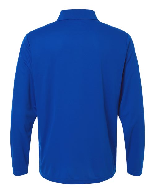 Men's Nova Performance Long Sleeve Pique Polo — True Royal