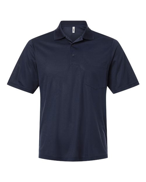 Men's Nova Performance Pique Pocket Polo — Classic Navy