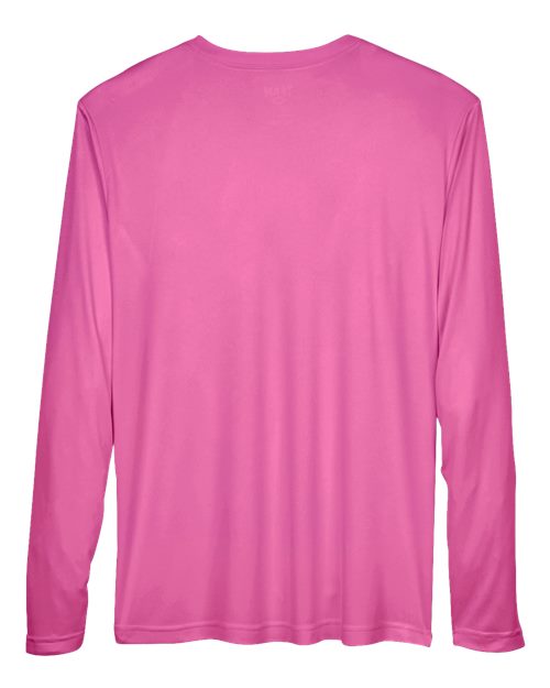 Men's Zone Performance Long Sleeve T-Shirt — Sport Charity Pink