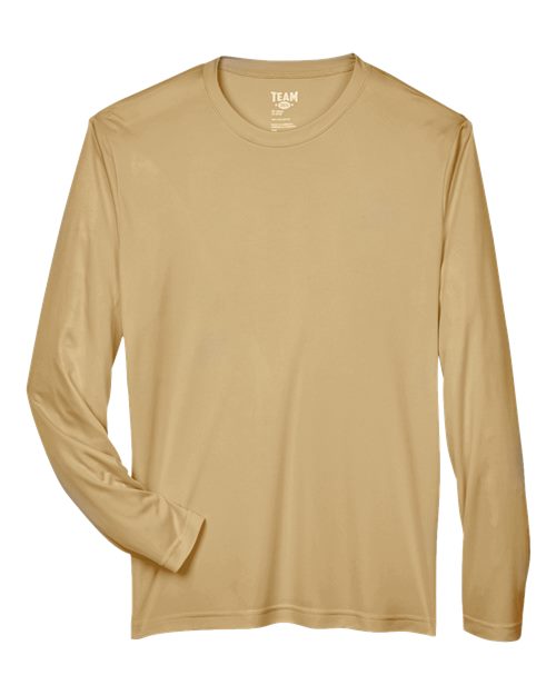 Men's Zone Performance Long Sleeve T-Shirt — Sport Vegas Gold