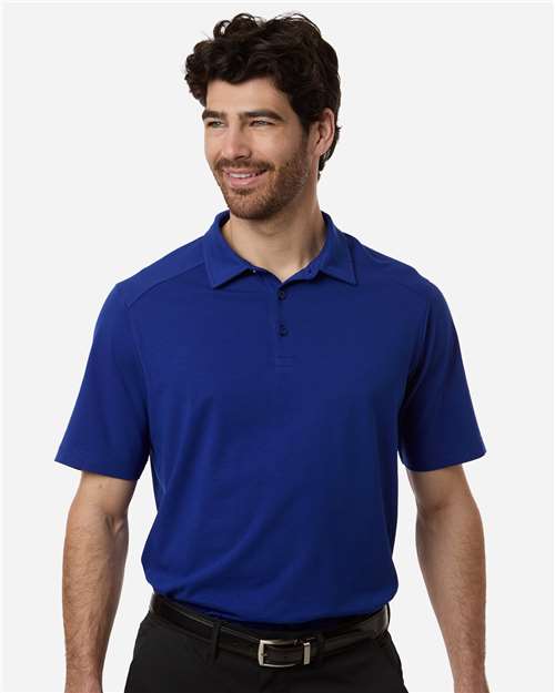 Men's Seaton Pebble Textured Polo — Midnight Royal