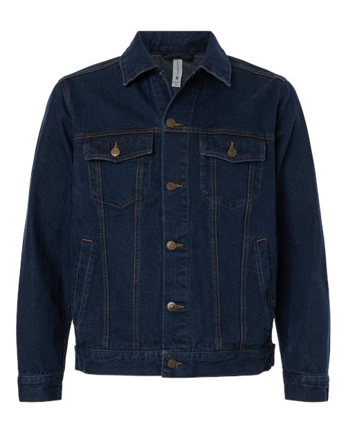 Unisex Cooper Denim Jacket — Dark Denim