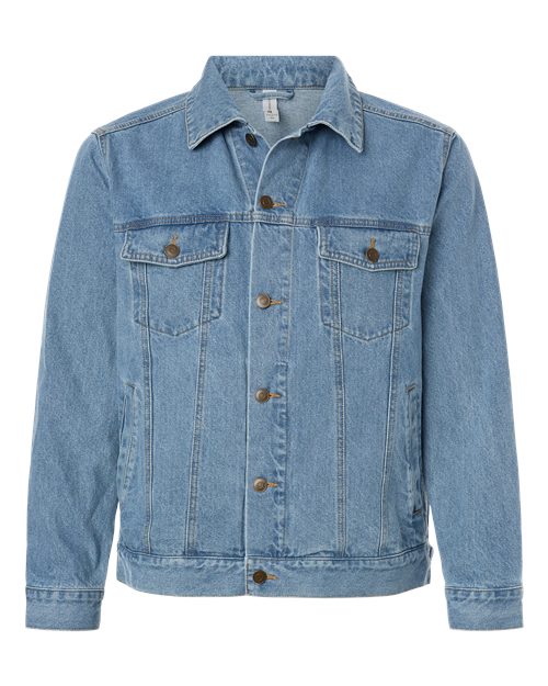 Unisex Cooper Denim Jacket — Light Denim