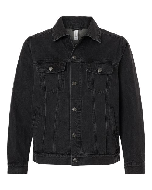 Unisex Cooper Denim Jacket — Washed Black