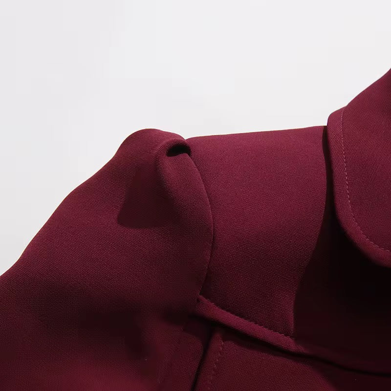 Leila blazer with belt
