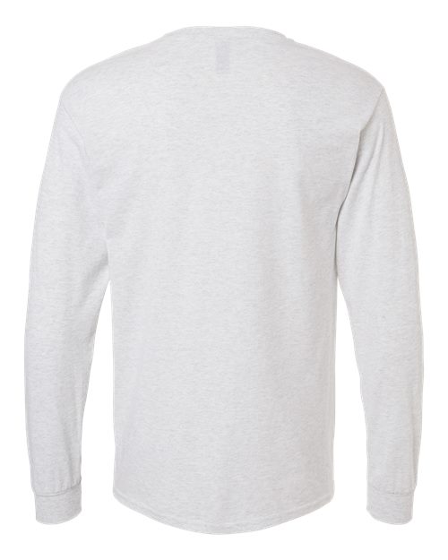 Unisex Heavy Cotton™ Long Sleeve T-Shirt — Ash