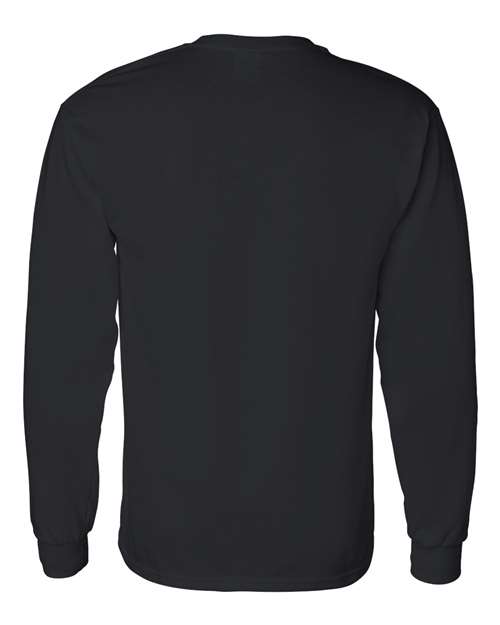 Unisex Heavy Cotton™ Long Sleeve T-Shirt — Black