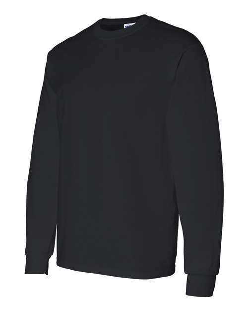 Unisex Heavy Cotton™ Long Sleeve T-Shirt — Black