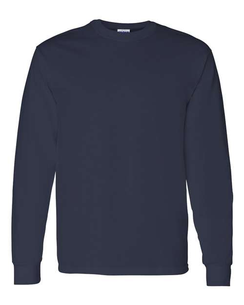 Unisex Heavy Cotton™ Long Sleeve T-Shirt — Navy