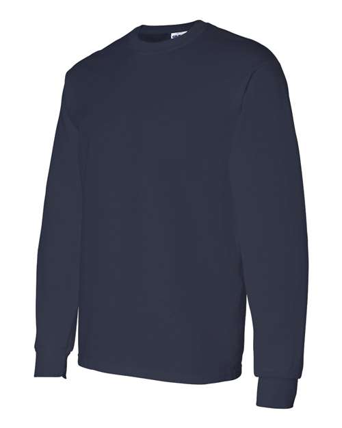 Unisex Heavy Cotton™ Long Sleeve T-Shirt — Navy