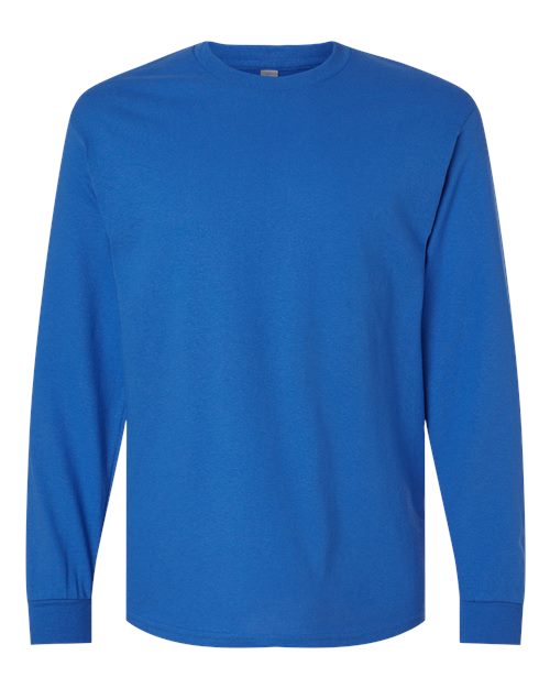 Unisex Heavy Cotton™ Long Sleeve T-Shirt — Royal
