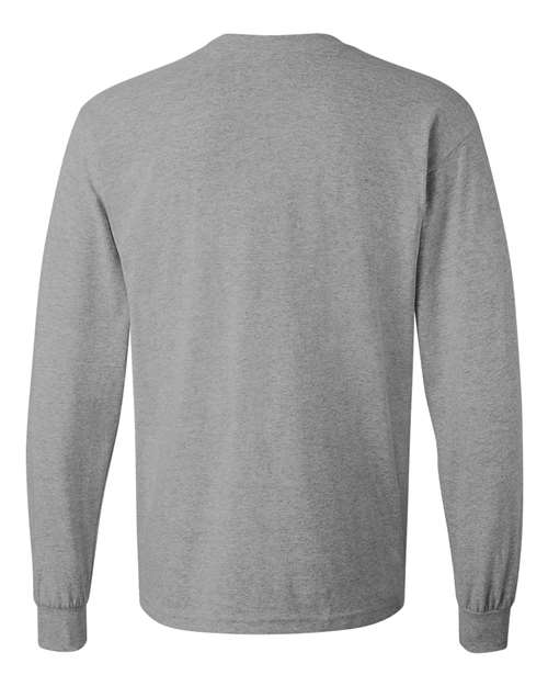 Unisex Heavy Cotton™ Long Sleeve T-Shirt — Sport Grey