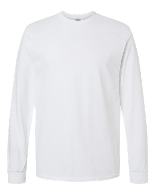 Unisex Heavy Cotton™ Long Sleeve T-Shirt — White