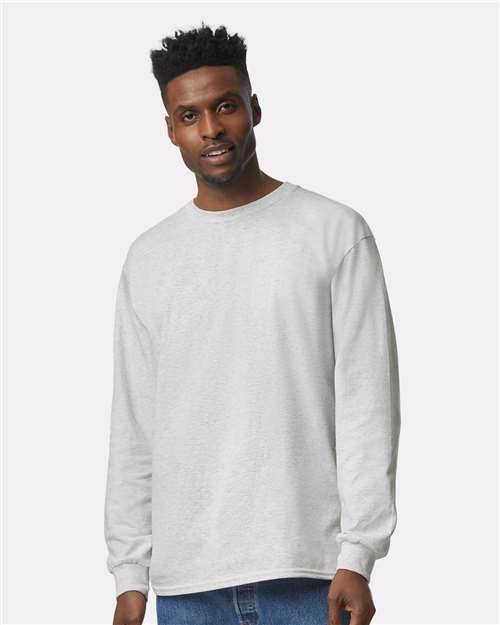Unisex Ultra Cotton® Long Sleeve T-Shirt — Ash