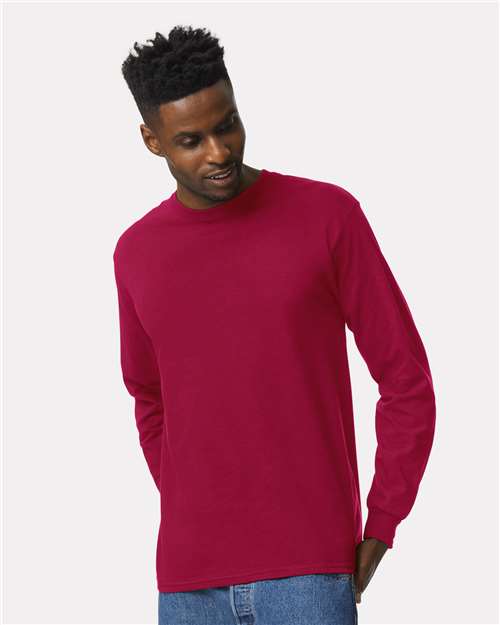Unisex Ultra Cotton® Long Sleeve T-Shirt — Cardinal Red