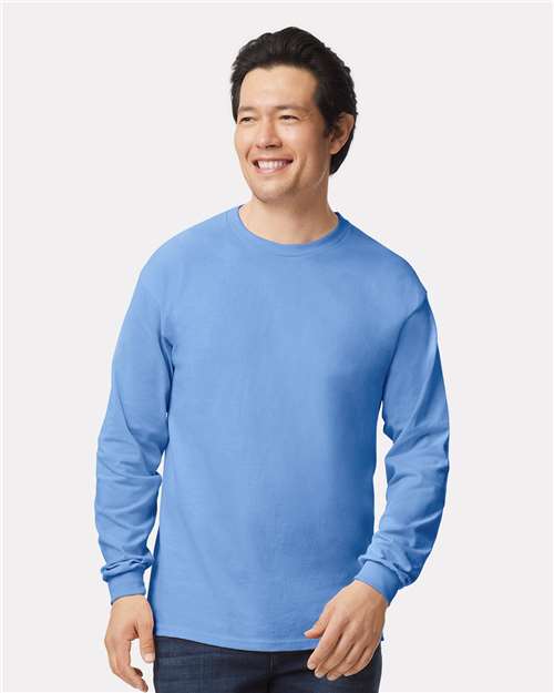 Unisex Ultra Cotton® Long Sleeve T-Shirt — Carolina Blue