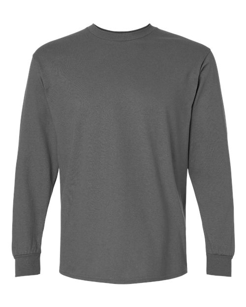 Unisex Ultra Cotton® Long Sleeve T-Shirt — Charcoal