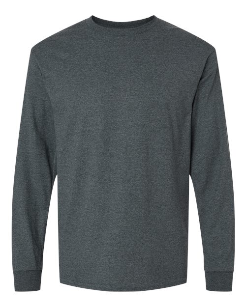 Unisex Ultra Cotton® Long Sleeve T-Shirt — Dark Heather