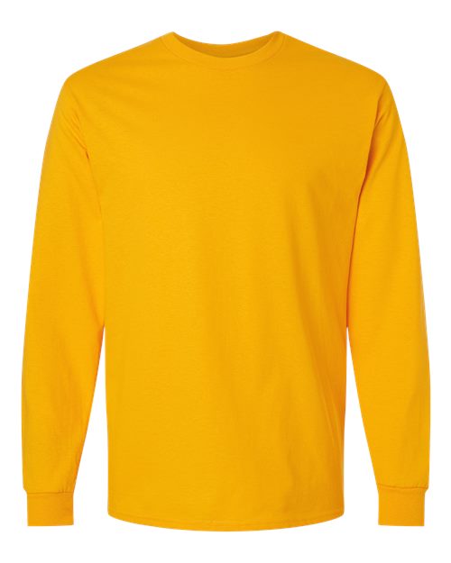 Unisex Ultra Cotton® Long Sleeve T-Shirt — Gold