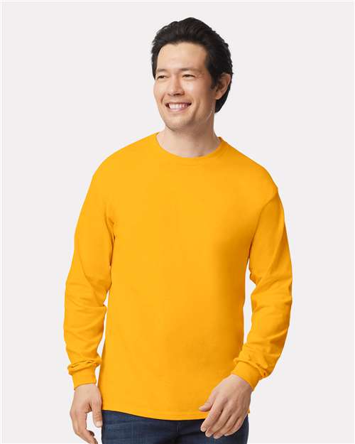 Unisex Ultra Cotton® Long Sleeve T-Shirt — Gold