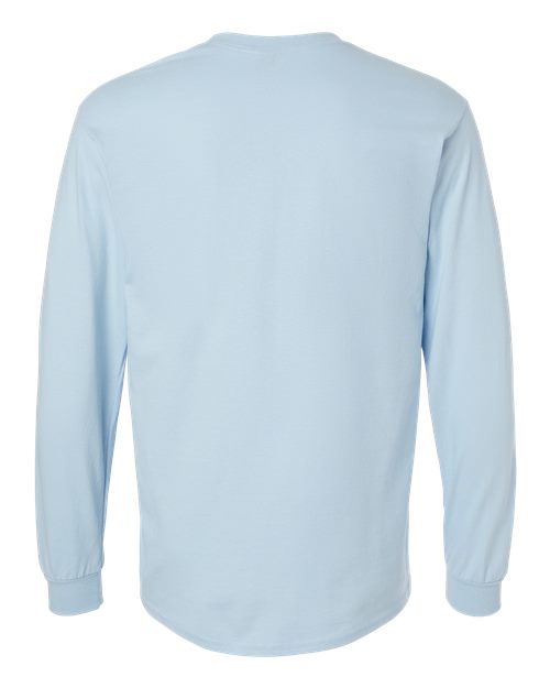 Unisex Ultra Cotton® Long Sleeve T-Shirt — Light Blue