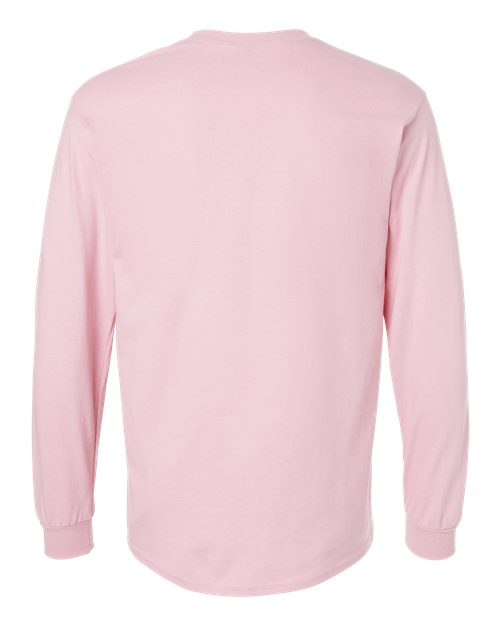 Unisex Ultra Cotton® Long Sleeve T-Shirt — Light Pink