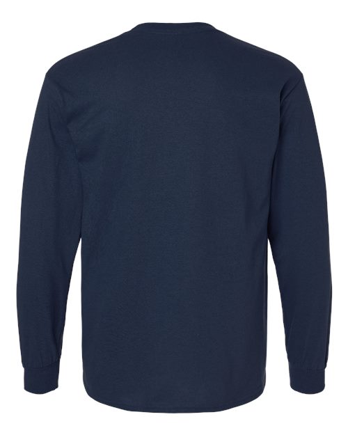 Unisex Ultra Cotton® Long Sleeve T-Shirt — Navy