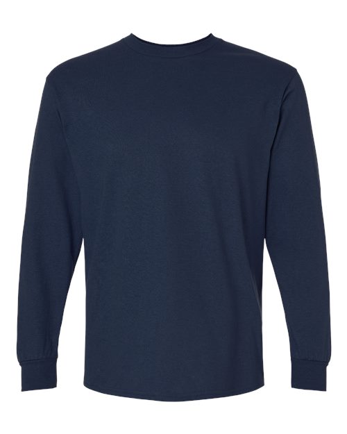 Unisex Ultra Cotton® Long Sleeve T-Shirt — Navy