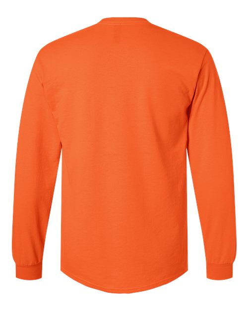 Unisex Ultra Cotton® Long Sleeve T-Shirt — Orange