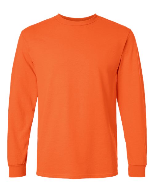 Unisex Ultra Cotton® Long Sleeve T-Shirt — Orange