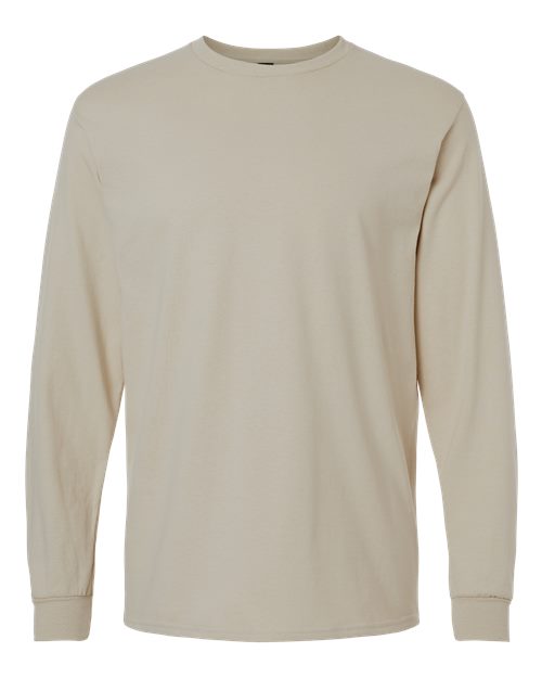 Unisex Ultra Cotton® Long Sleeve T-Shirt — Sand